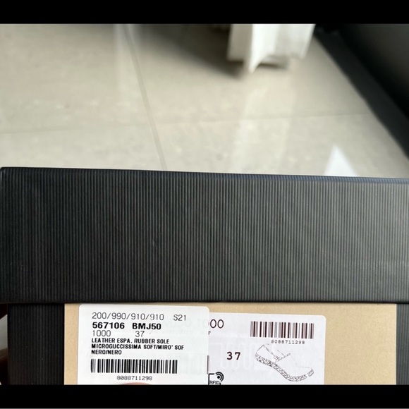 Gucci Leather Espadrilles Microguccissima Soft - Picture 10 of 12